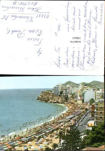 728621 Benidorm Playa de Levante East Beach Strand Spain