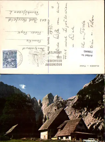 728646 Ratece Planica Tamar Hütte Slovenia