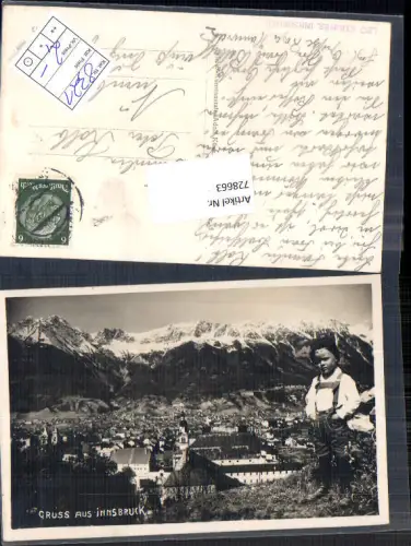 728663 Innsbruck Stadt Kind Tracht pub Adolf Künz
