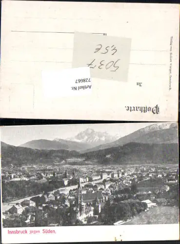 728667 Innsbruck Stadt geg. Süden
