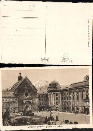 728685 Innsbruck Stadt Hofkirche Hofburg pub Stengel e Co. 36337