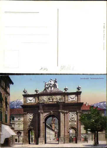 728704 Innsbruck Stadt Triumphpforte pub Karl Redlich F 146