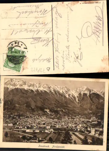 728722 Innsbruck Stadt Nordansicht gel Wörschach Steiermark pub Zieher