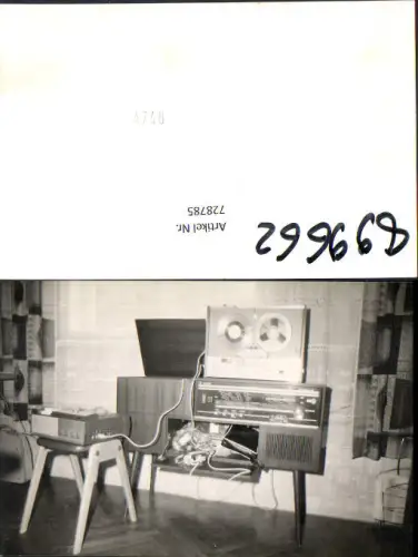 728785 Foto-AK Technik Radio Tonband Philips