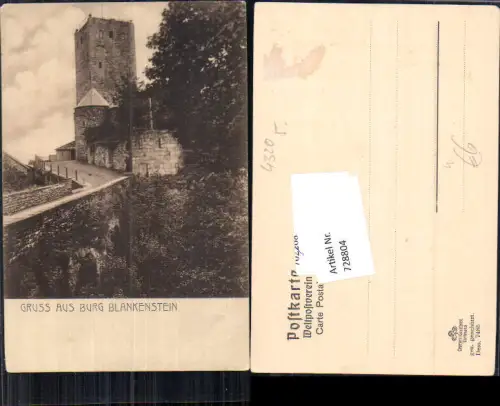 728804 Gruss aus Burg Blankenstein Hattingen Ennepe-Ruhr-Kreis Arnsberg