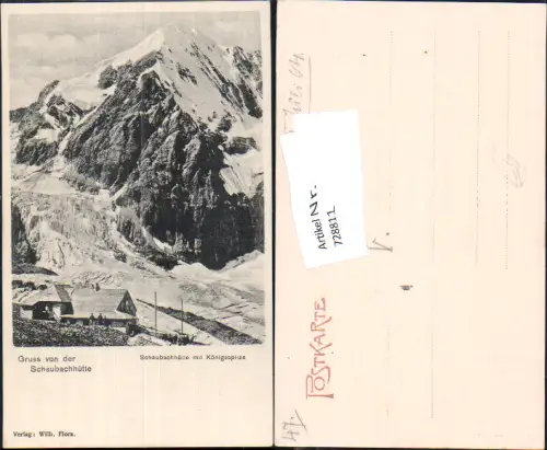 728811 Schaubachhütte Königspitze Trentino Südtirol Sulden Trafoi Solda