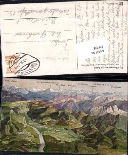 728991 Künstler AK Andreas Ruep Brannenburger Land Wendelstein Kufstein Brannenburg Oberaudorf