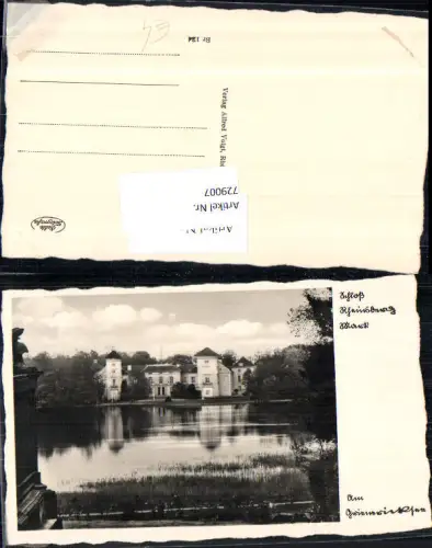 729007 Schloss Rheinsberg Mark Grienericksees Ostprignitz Ruppin