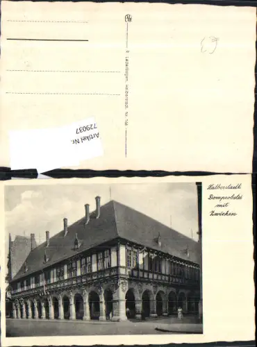 729037 Halberstadt Domprobstei Zwicken