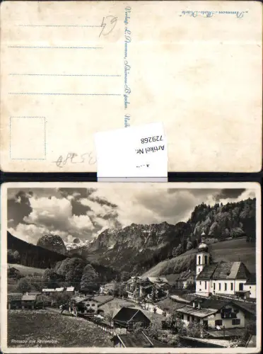 729268 Ramsau Reiteralpe Gemeinde Schönau a. Königssee LK Berchtesgadener Land