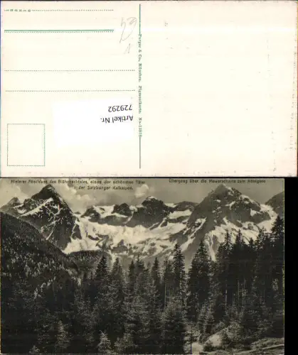 729292 Blühnbachtal Übergang Mauerscharte Königsee Schönau am Königsee pub Purger Co 13818