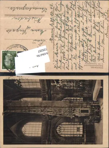 729297 Nürnberg Lorenzkirche Sakramentshäuschen LK Nürnberg