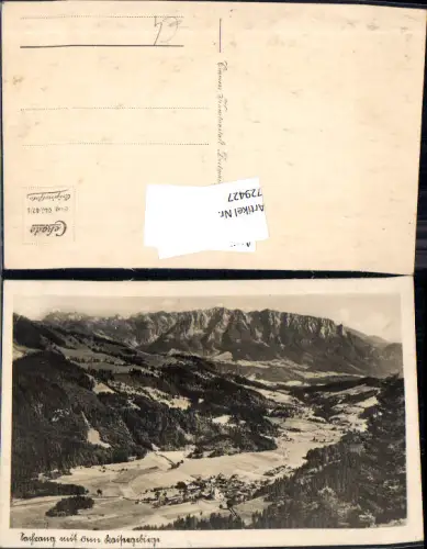 729427 Foto AK Berwang mit dem Kaisergebirge