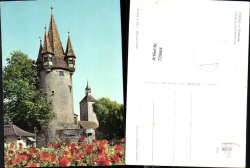 729464 Lindau a. Bodensee Diebsturm u. Peterskirche