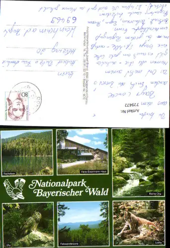 729472 Mehrbild AK Nationalpark Bayerischer Wald Rachelsee Sankt Oswald-Riedlhütte