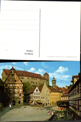 729476 Nürnberg Burg beim Tiergärtnertor