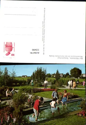 729490 Bad Wörishofen Kneippheilbad Wassertretplatz