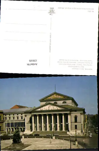 729505 München Nationaltheater VW Käfer