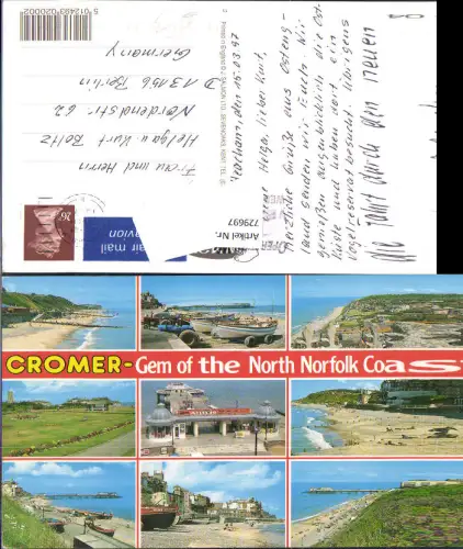 729697 Mehrbild AK Cromer Gem of the North Norfolk Coast Küste Boote Great Britain