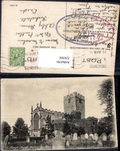729704 St Marys Church Norton Stockton-on-Tees Kirche Friedhof Great Britain