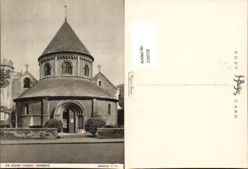 729728 Cambridge The Round Church Great Britain