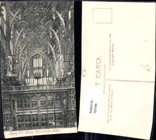 729746 London Westminster Abbey Henry VII Chapel Great Britain