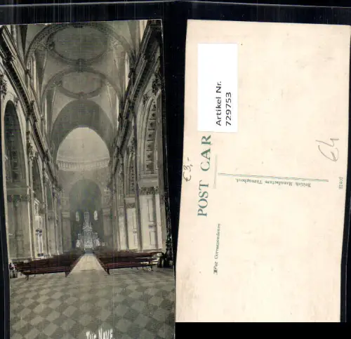 729753 London St Pauls Cathedral The Nave Inneres Great Britain