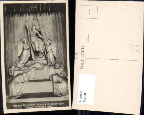 729758 Windsor Castle St Georges Chapel Princess Charlottes Monument Great Britain