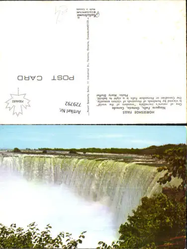 729792 Horseshoe Falls Niagara Falls Ontario Wasserfall Canada