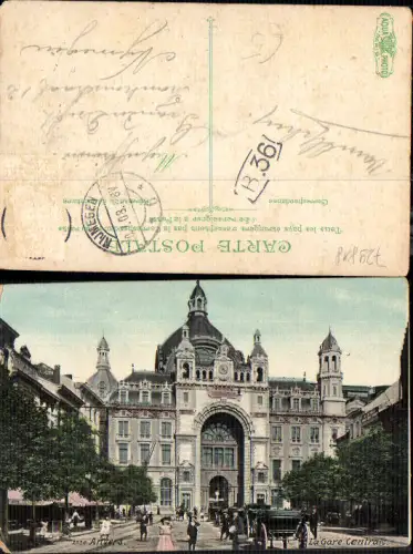 729818 Anvers Antwerpen Belgium La Gare Centrale Bahnhof