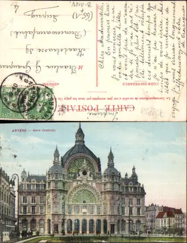 729821 Anvers Antwerpen Belgium Gare Bahnhof