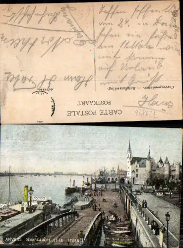 729826 Anvers Antwerpen Belgium et le Steen Hafen gel Northeim