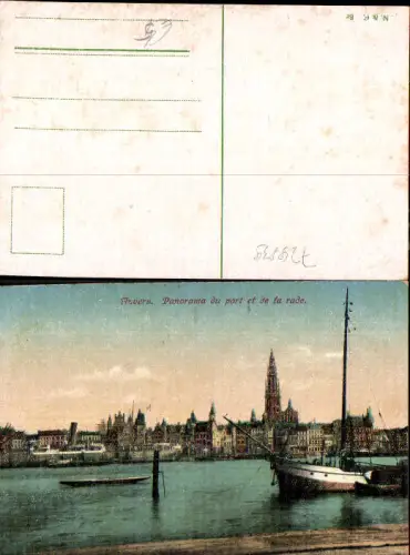729839 Anvers Antwerpen Belgium Hafen Port et de rade