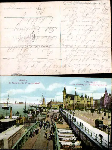 729849 Anvers Antwerpen Belgium Feldpost Engelsberg Mühldorf LK Traunstein