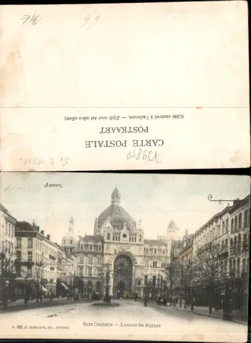729850 Anvers Antwerpen Belgium Gare Centrale Bahnhof Avenue de Keyser