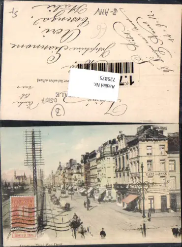 729875 Anvers Antwerpen Belgium Quai van Dyck Cafe van Dyck gel Cosenza