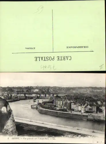 730043 France Dieppe Normandie Avant Port pub LL. 5