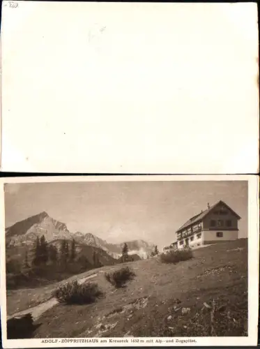 730072 Adolf Zöppritzhaus Kreuzeck Oberstdorf