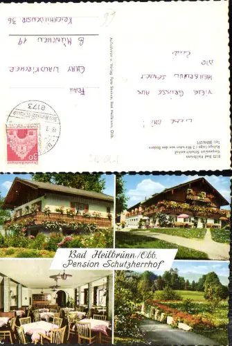 730172 Bad Heilbrunn Oberbayern Pension Schutzherrhof