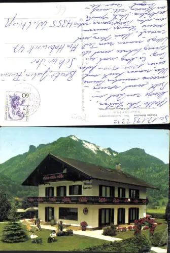 730199 Marquartstein Oberbayern Pension Hubertus