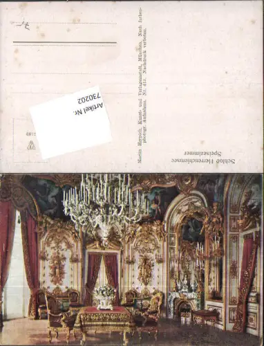 730202 Schloss Herrenchiemsee b. Chiemsee Bayern pub Martin Herpich 413