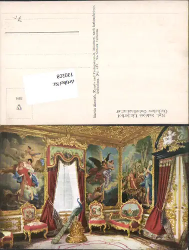 730208 Schloss Linderhof b. Ettal Gobelinzimmer pub Martin Herpich 437