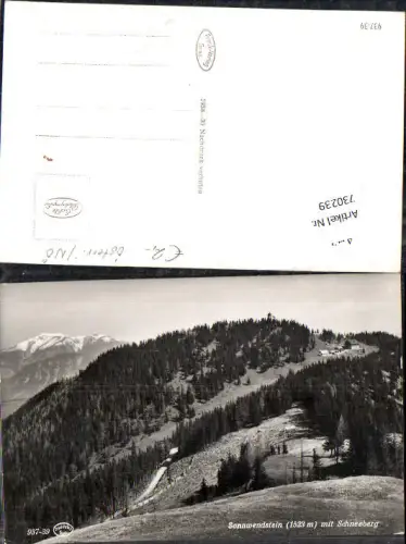 730239 Sonnwendstein Schneeberg Grat Maria Schutz Semmering Bez. Neunkirchen