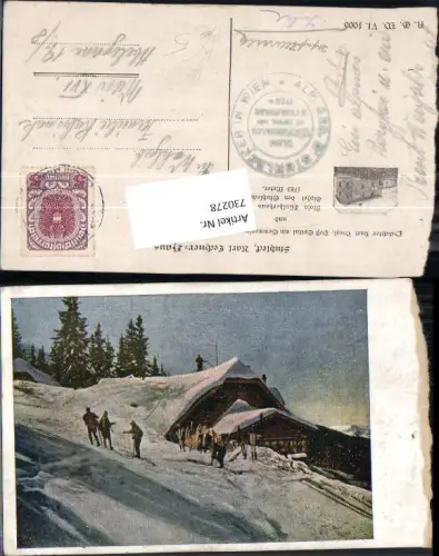 730278 Künstler AK Spital am Semmering Stuhleck Karl Lechner Haus