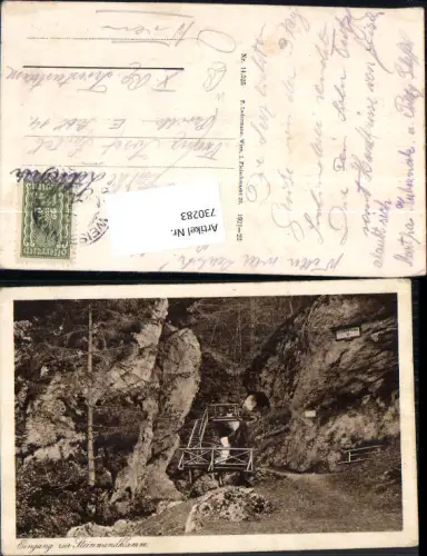 730283 Steinwandklamm bei Weissenbach an der Triesting Neuhaus pub Ledermann 14525