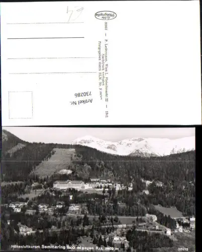 730286 Semmering Hotels