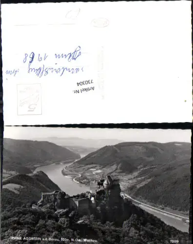 730304 Ruine Aggstein in der Wachau