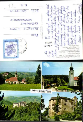 730314 Plankenstein Texing Burg Plankenstein Bez. Melk
