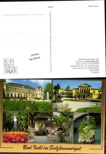 730342 Bad Ischl Kurhaus Kaiservilla Bez. Gmunden