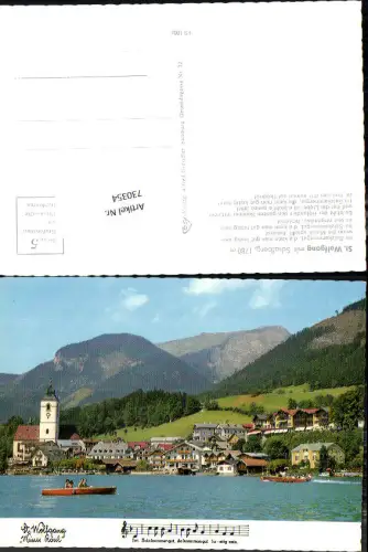 730354 St. Wolfgang am Wolfgangsee Salzkammergut Bez. Gmunden